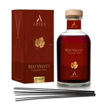 Air freshener Red Velvet Firenze 1956 + wicks 500 ml
