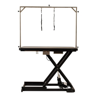 Black Electric Grooming Table 120x60