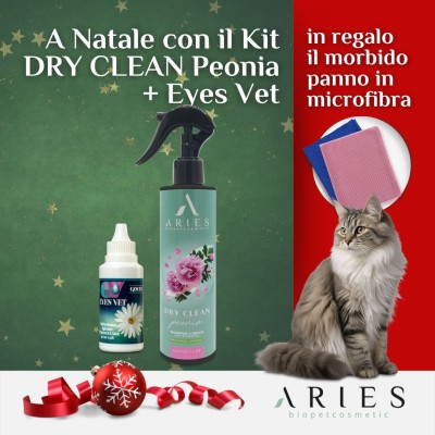 Kit Dry Clean Peonia + Eyes Occhi + Panno in Microfibra