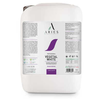 Vegetal White Shampoo 250 ML - 1 LT - 5 LT